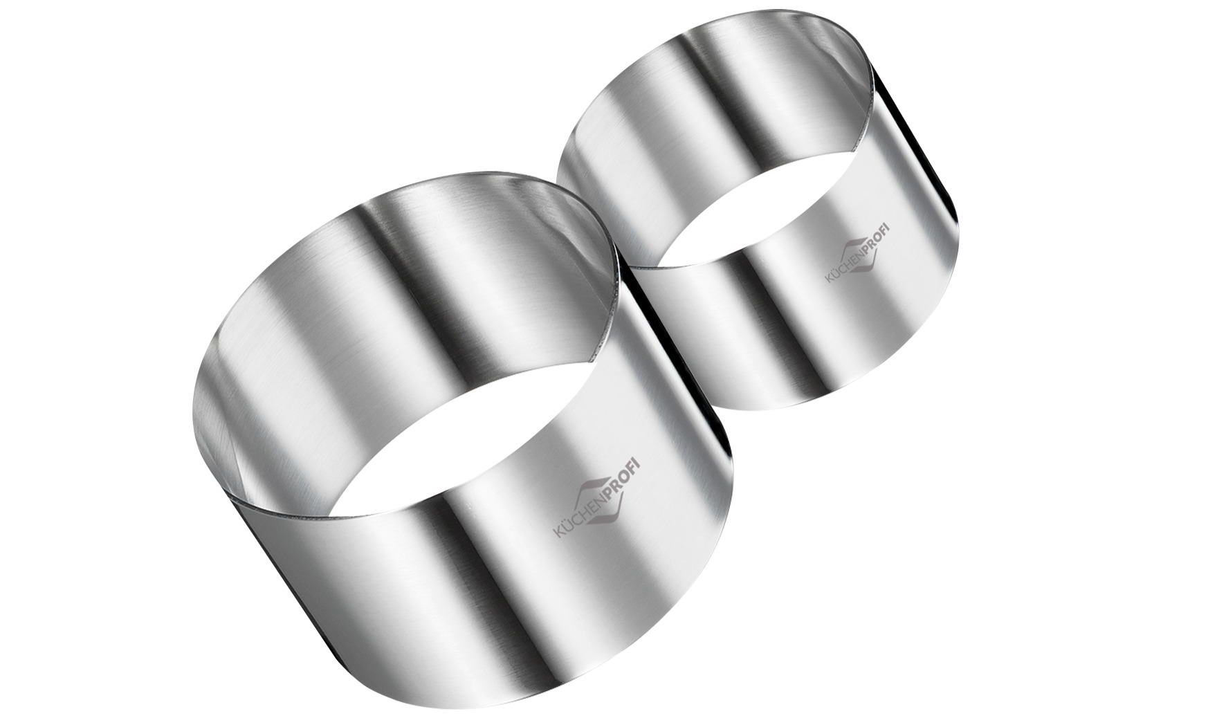 0905002804 Nerezové formiky na dezerty i pokrmy sada 4 ks od Kuchenprofi